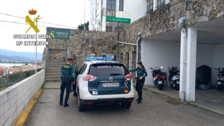 Vehículo de la Guardia Civil