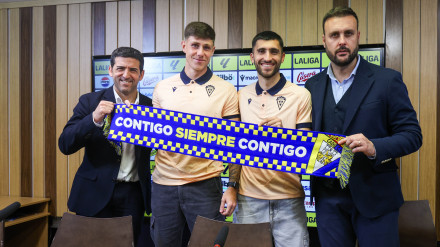 Presentación de fichaje del Cádiz