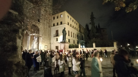 Procesión de la Candelaria organizada por la Archicofradía del Rosario