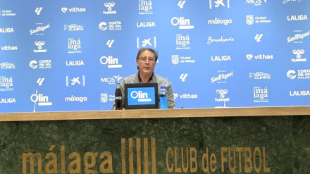 Loren Juarros en la comparecencia de esta mañana sobre el final de mercado de fichajes.