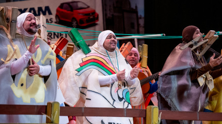 Chirigota Pa colgaera la mia - Clasificatorias