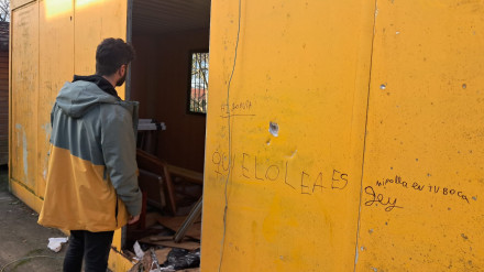 Las instalaciones fueron violentadas por desconocidos