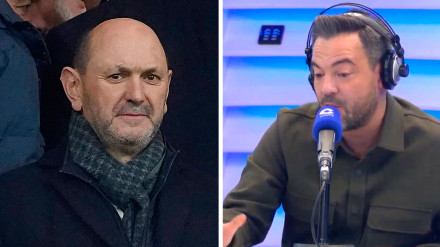 Rafael Louzán y Nacho Peña