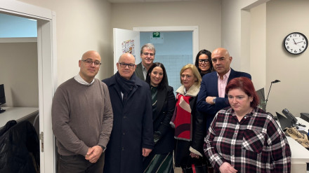 Visita de representantes institucionales al centro de crisis para víctimas de violencia sexual en el PAC
