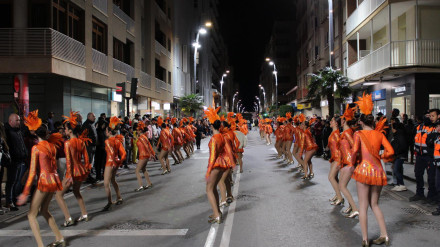 Desfile del carnaval de Lorca en 2024