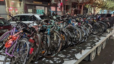 Burgos mantiene su ayuda a Valencia: 50 bicis para la movilidad de los vecinos de Paiporta