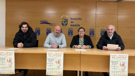 Presentación de la fiesta del Cocido de A Gándara en el concello de Narón