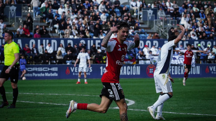 Joao Palmberg abrió el camino del triunfo para el Real Murcia
