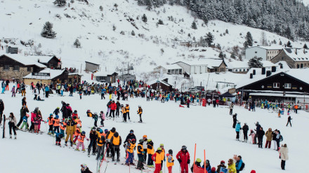Las estaciones han recibido una gran afluencia de esquiadores