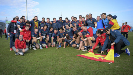 España se clasificó este domingo para disputar por segunda vez en su historia un Mundial de Rugby