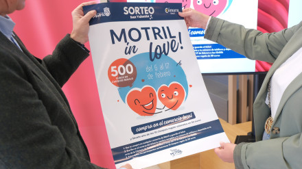 La Cámara de Comercio de Motril reparte 500 euros en cheques regalo para San Valentín