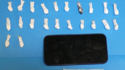 Dosis de cocaína requisadas