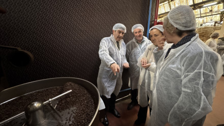 Pedro Blanco visita Café Candelas