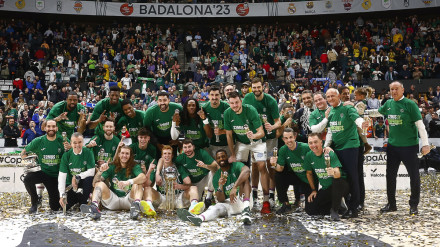 Unicaja fue campeón de Copa hace dos temporadas en Badalona.
