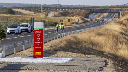 09/07/2019 Puesta en servicio de la variante Beas-Trigueros en la N-345POLITICA A. Pérez - Europa Press