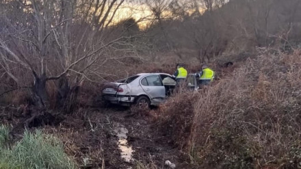 El coche en el que viajaba la víctima mortal se salió de la vía en la carretera LU-P-1510