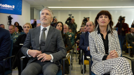 La ministra de Igualdad, Ana Redondo, y el ministro del Interior, Fernando Grande-Marlaska.