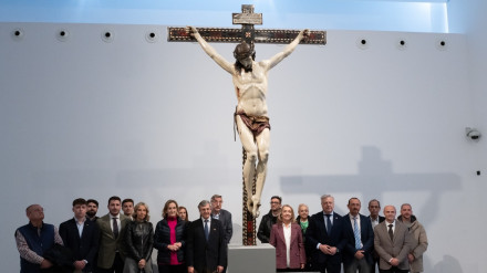 El Cristo de la Misericordia (Silencio) después de su restauración