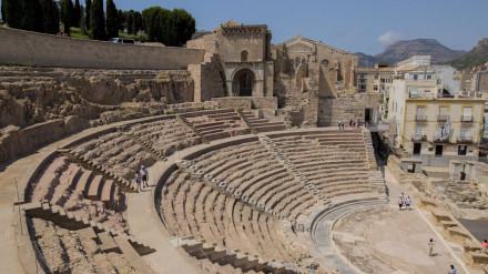 Teatro Romano de Cartagena. Imagen de archivo
