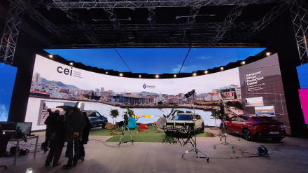 Plató virtual de Coruña Estudio Inmersivo