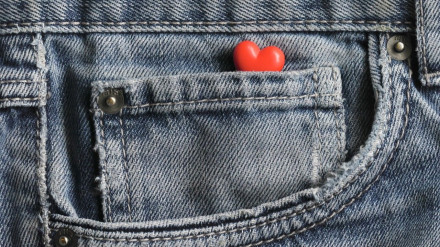 Pantalón con corazón