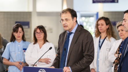 Alberto Martínez, consejero de Salud del Gobierno vasco