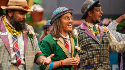 Chirigota Los cenadores rumanos - Cuartos de final