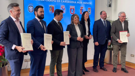 Unión de fuerzas entre los alcaldes del Campo de Cartagena y Mar Menor