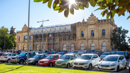 (Foto de ARCHIVO)Antigua estación de tren de HuelvaPSOE HUELVA26/5/2024