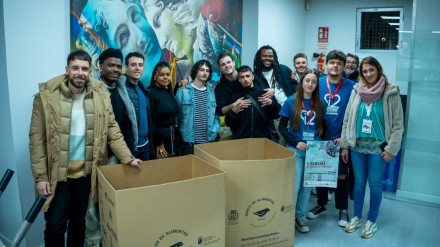 Jóvenes cartageneros recolectan 5.000 kilos de alimentos