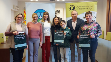 Entrega de premios en el Ayuntamiento de Sabiñánigo