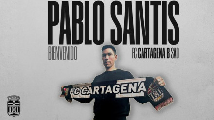 Pablo Santís dirigirá al filial del FC Cartagena