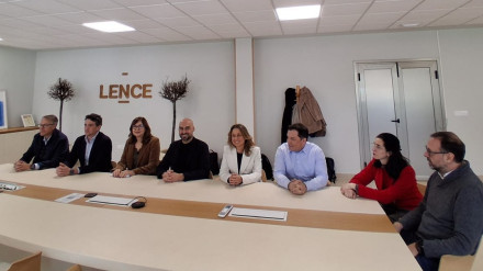 La ceo del Grupo Lence, Carmen Lence, presidió la presentación de este proyecto, acompañada por responsables de Breeam y de las administraciones