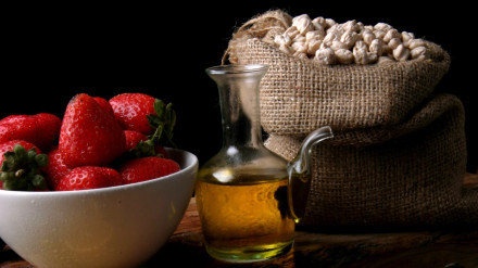 Bodegón de frutas y hortalizas