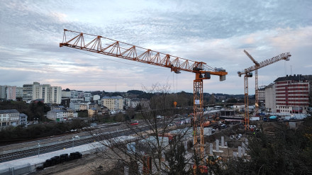 Obras en la estación intermodal de Lugo
