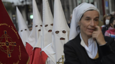 Procesión de Jesús Cautivo en Oviedo