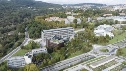 Recreación del futuro edificio de Farmacia en el Campus Sur de la USC
