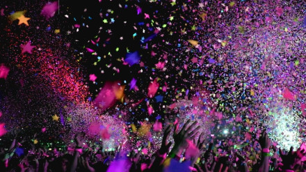 Ambiente festivo de carnaval