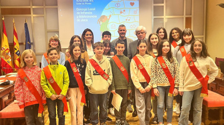 Pleno Infantil en el Ayuntamiento de Jaca