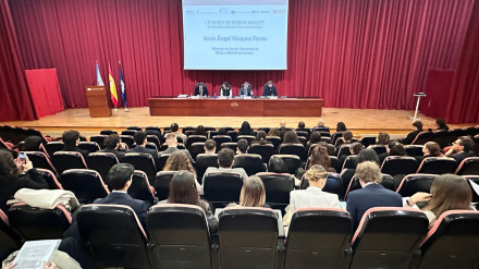 Paraninfo de la Universidad de A Coruña. I Torneo de Debate de Escuelas de Relaciones Laborales
