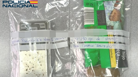 Pillan a un joven de 17 años cerca de un colegio de Burgos con más de 27 gramos de hachís y una báscula