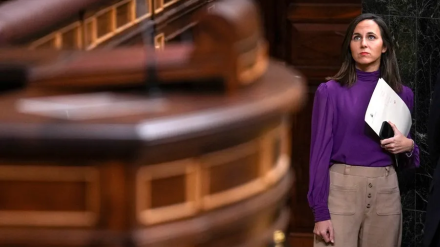 La secretaria general de Podemos, Ione Belarra