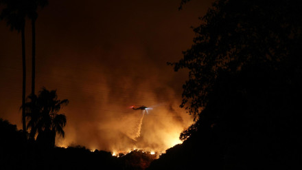 Devastador incendio en Los Ángeles (EE. UU.) en enero de 2025