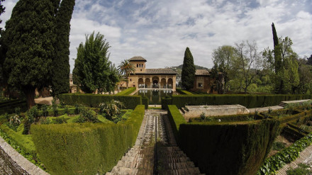 La Alhambra de Granada sin turistas por la crisis del coronaviru. Granada a 18 de abril del 2020Álex Cámara - Europa Press