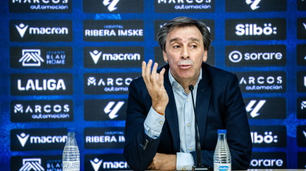 Felipe, en su despedida del Levante UD