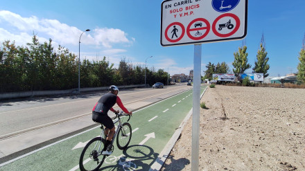 Carril bici en Castilla y León
