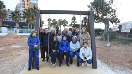 Cada vez queda menos para que finalicen las obras del nuevo paseo ecológico que conecta Playa Honda y Villas Caravaning