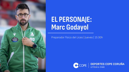 Marc Godayol, preparador físico del Liceo