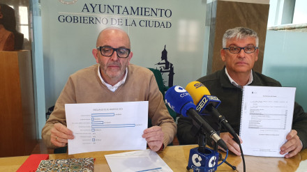 El concejal de Hacienda y el alcalde de Guadix