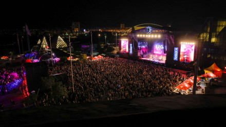 Imagen de la tercera edición del Vive Latino.